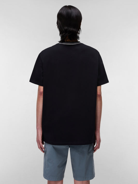 Tricou Napapijri S-Murlo Negru Regular Fit - Model NP0A4IEJ9411