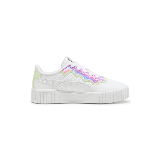 Puma Carina 2.0 Trolls | Încălțăminte sport albă pentru fete | Model 398902-01