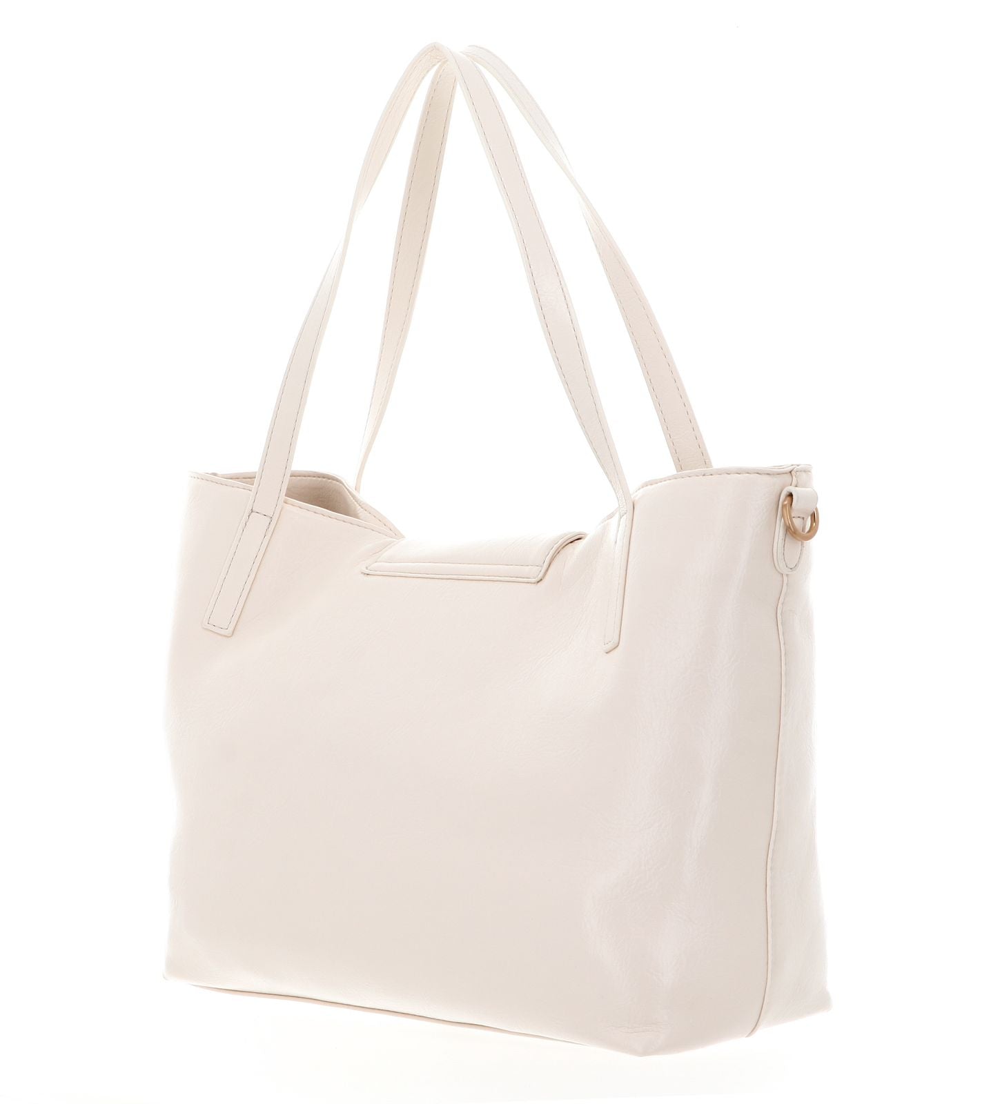 Geantă de umăr VALENTINO Moni Shopping Bag Ecru - Model VBS8FV04