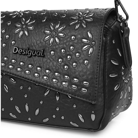 Geantă de Damă Desigual Dandelion Phuket Mini - Negru | Model 25SAXP58