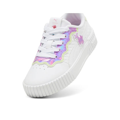 Puma Carina 2.0 Trolls | Încălțăminte sport albă pentru fete | Model 398902-01