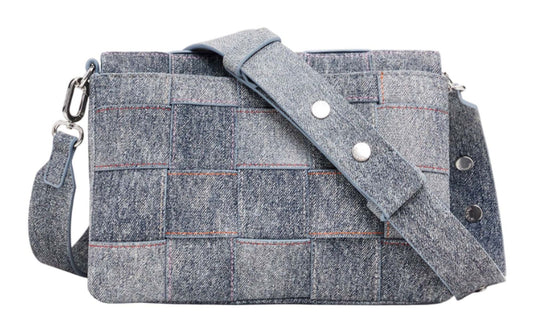 Geantă Crossbody Desigual Yoko Denim Dortmund | Model 25SAXP47