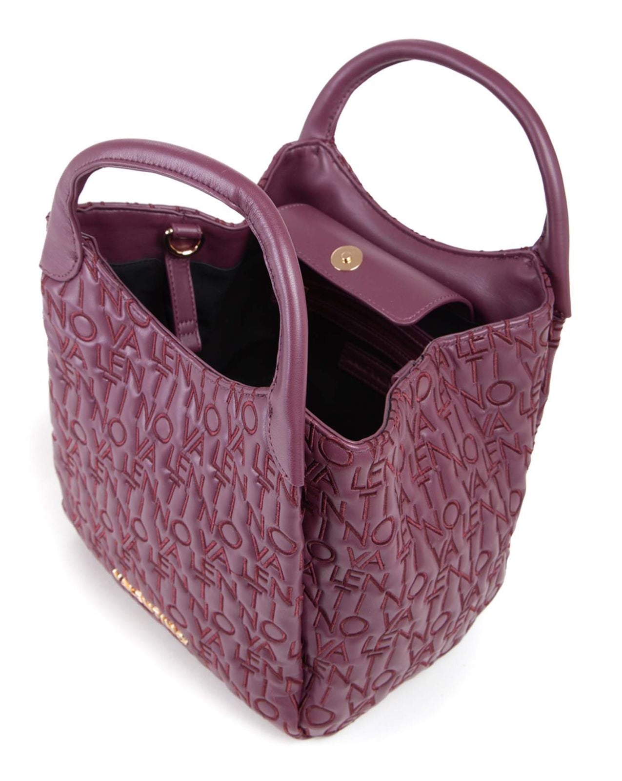 Geantă Valentino Bags Dram Shopping Vino - Model VBS8D204