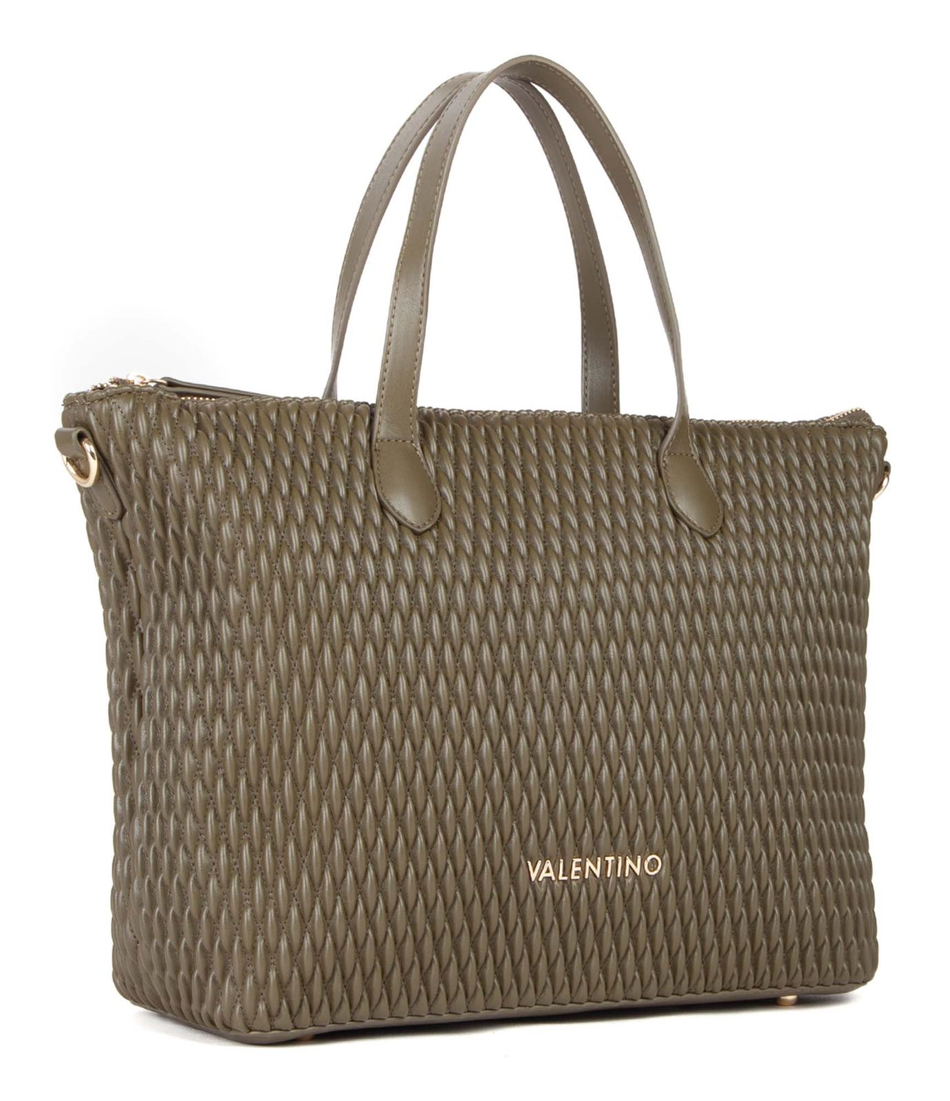 Geantă de Mână Valentino Frequency Militare | Elegantă & Spațioasă | Model VBS8DA03