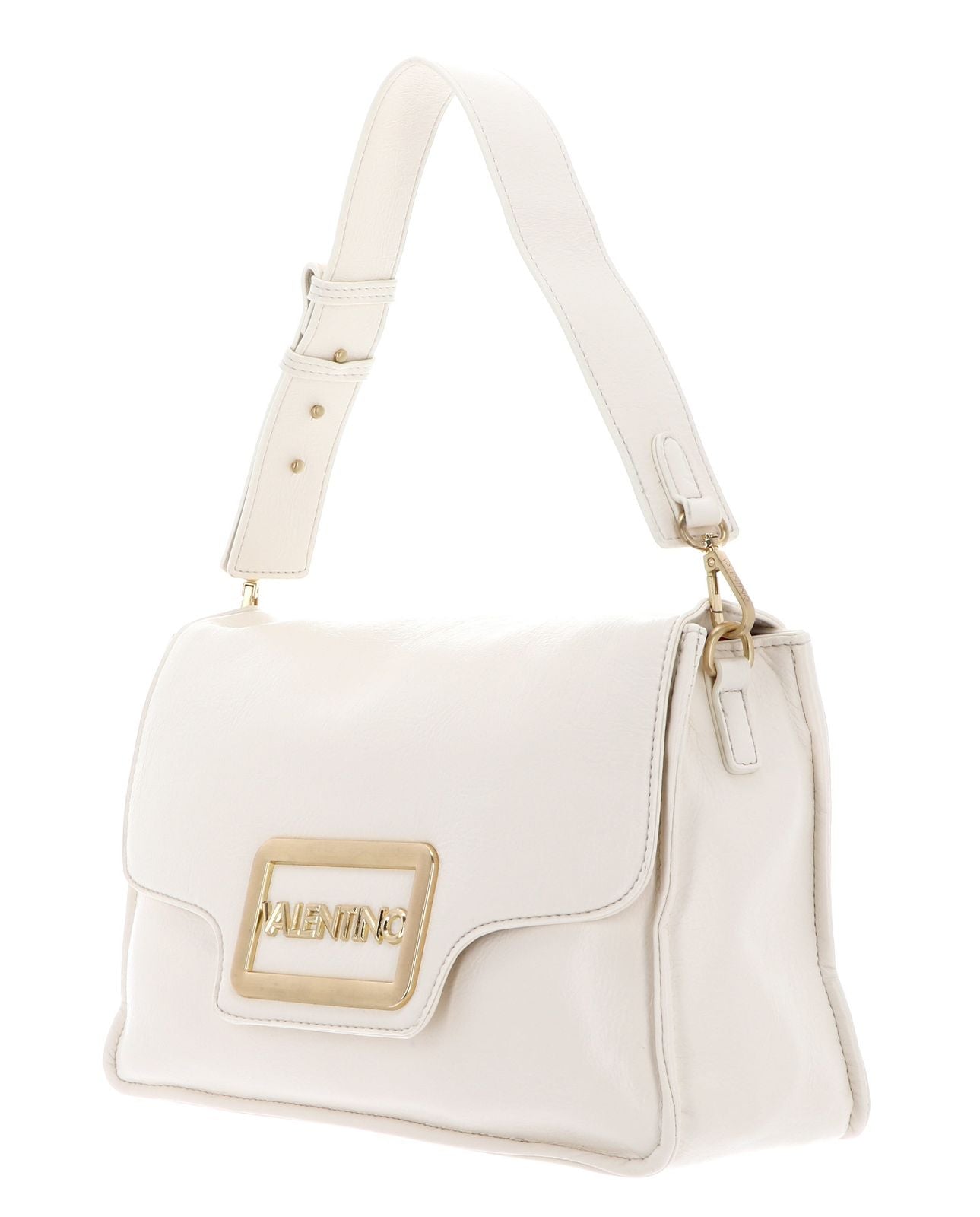 Geantă de umăr VALENTINO Moni Flap Bag Ecru - Model VBS8FV09