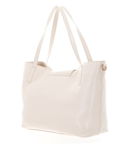 Geantă de umăr VALENTINO Moni Shopping Bag Ecru - Model VBS8FV04