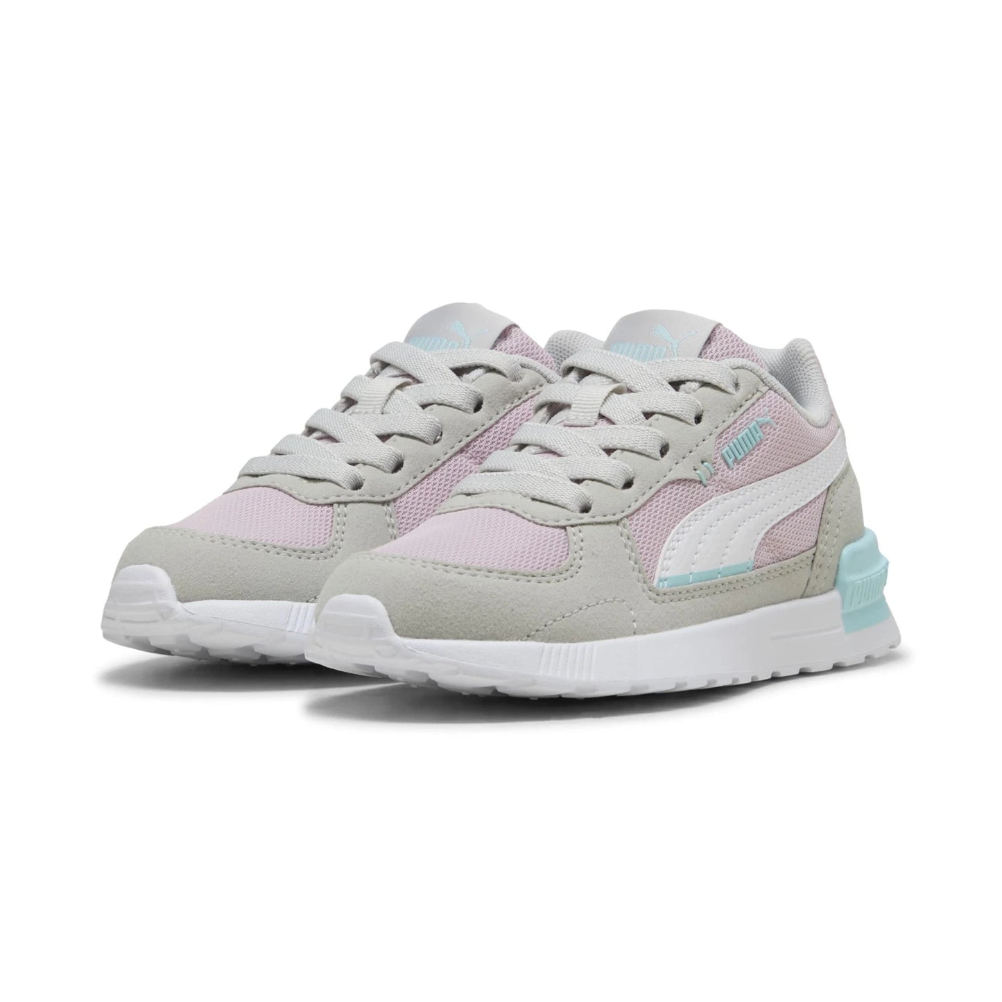 Puma Graviton AC PS – pantofi sport copii (PS), Rose Mauve / Puma White / GLA | Model 381988-47
