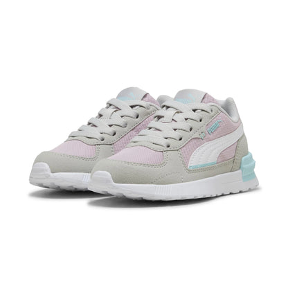 Puma Graviton AC PS – pantofi sport copii (PS), Rose Mauve / Puma White / GLA | Model 381988-47