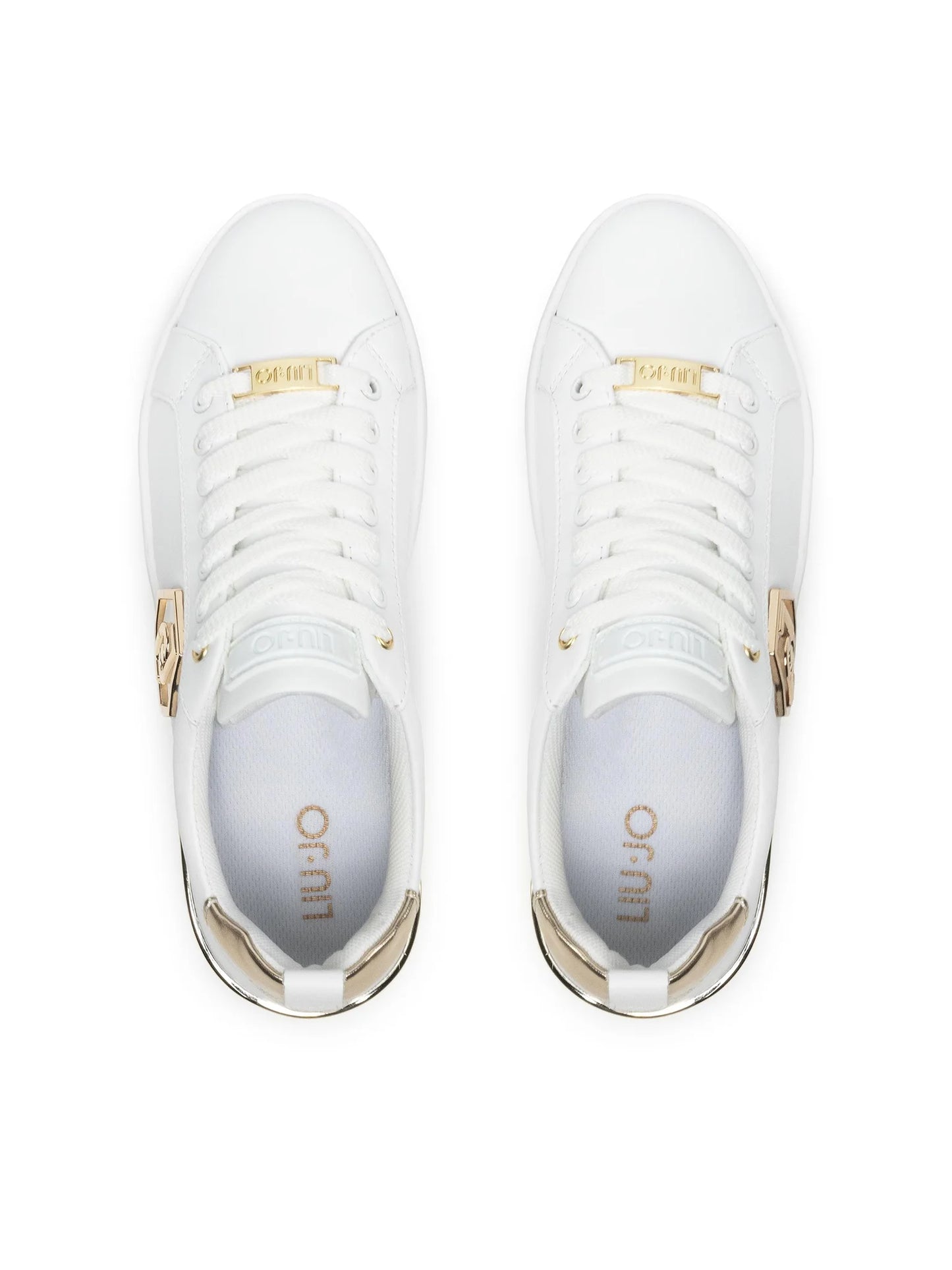 Sneakers Liu Jo Silvia 62 White – Piele naturală | Model BA2019