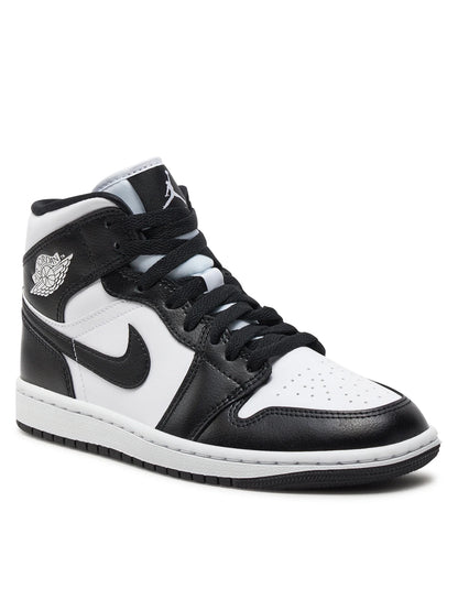 Nike Air Jordan 1 Mid Alb/Negru – Sneakers Iconici | Model DV0991-101