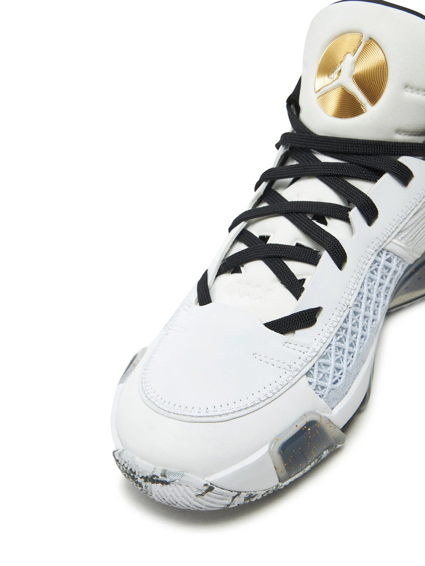 Nike Air Jordan XXXVIII Low Alb – Sneakers Bărbătești White/Gold pentru Baschet | Model FD2326 107