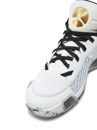 Nike Air Jordan XXXVIII Low Alb – Sneakers Bărbătești White/Gold pentru Baschet | Model FD2326 107