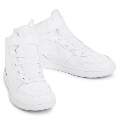 Nike Court Borough Mid 2 (PSV) – pantofi sport copii | Model CD7783-404 | CD7783-100