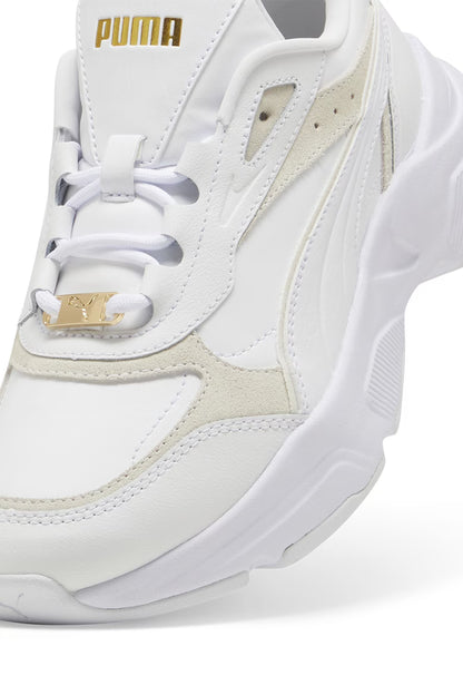 Puma Cassia Lux – pantofi sport casual alb/bej (Model 397837-01) cu SOFTFOAM+