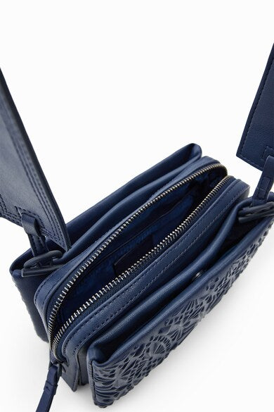 Geantă Crossbody Desigual Enigma Ronda - Albastru Închis | Model 23WAXP13