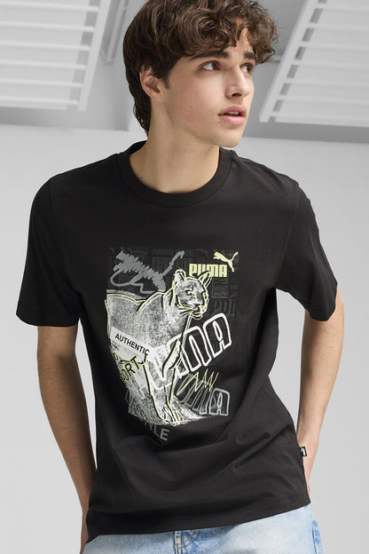 Tricou Puma cu imprimeu - Model 683213-01